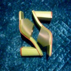 6 inch Lime Green Heels